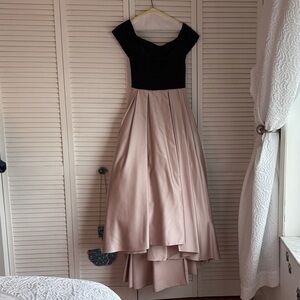 Chic Black and Pink Women's Prom/Elegant Dress